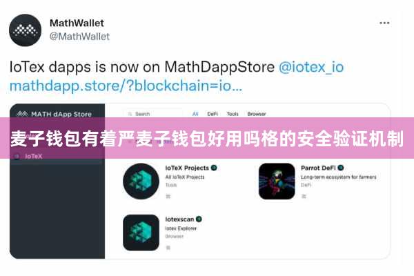 麦子钱包有着严麦子钱包好用吗格的安全验证机制